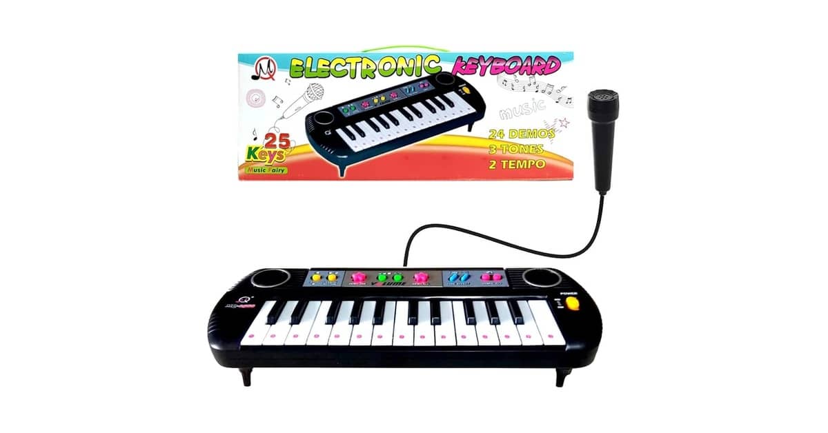 Qual o Melhor Teclado Musical Infantil com Microfone?