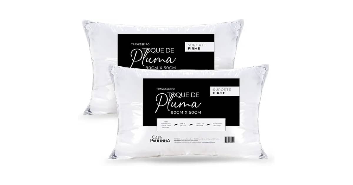 Qual o Melhor Travesseiro com Enchimento de Pluma?