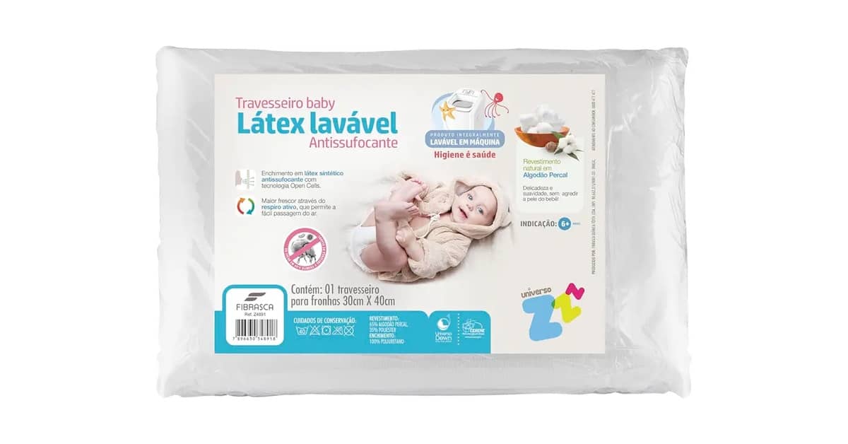 Qual o melhor travesseiro para bebe por idade?
