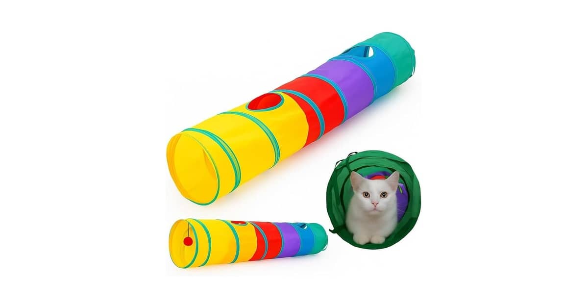 Qual o Melhor Túnel de Tecido para Gatos? [10 Análises]