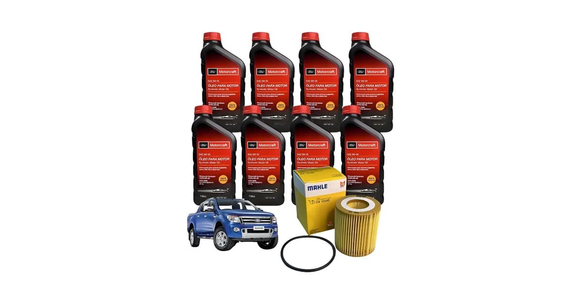Qual Óleo Usar na Ford Ranger 2.5 Flex? O Melhor