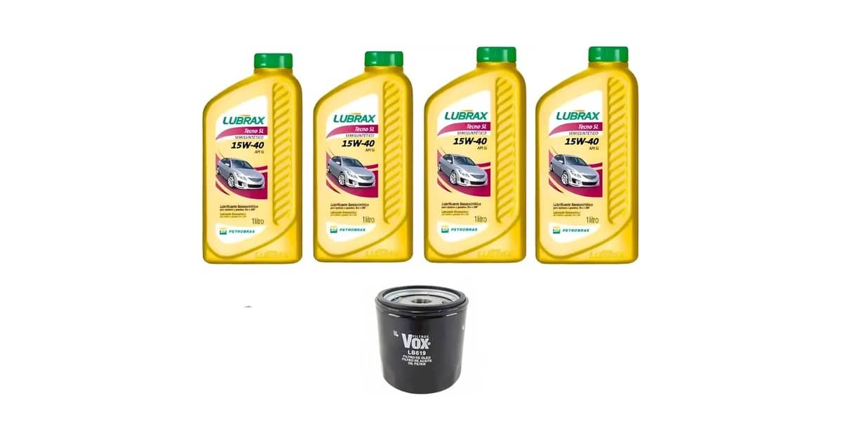 Qual Óleo Usar No Chevrolet Celta 1.0: O Kit 15w40