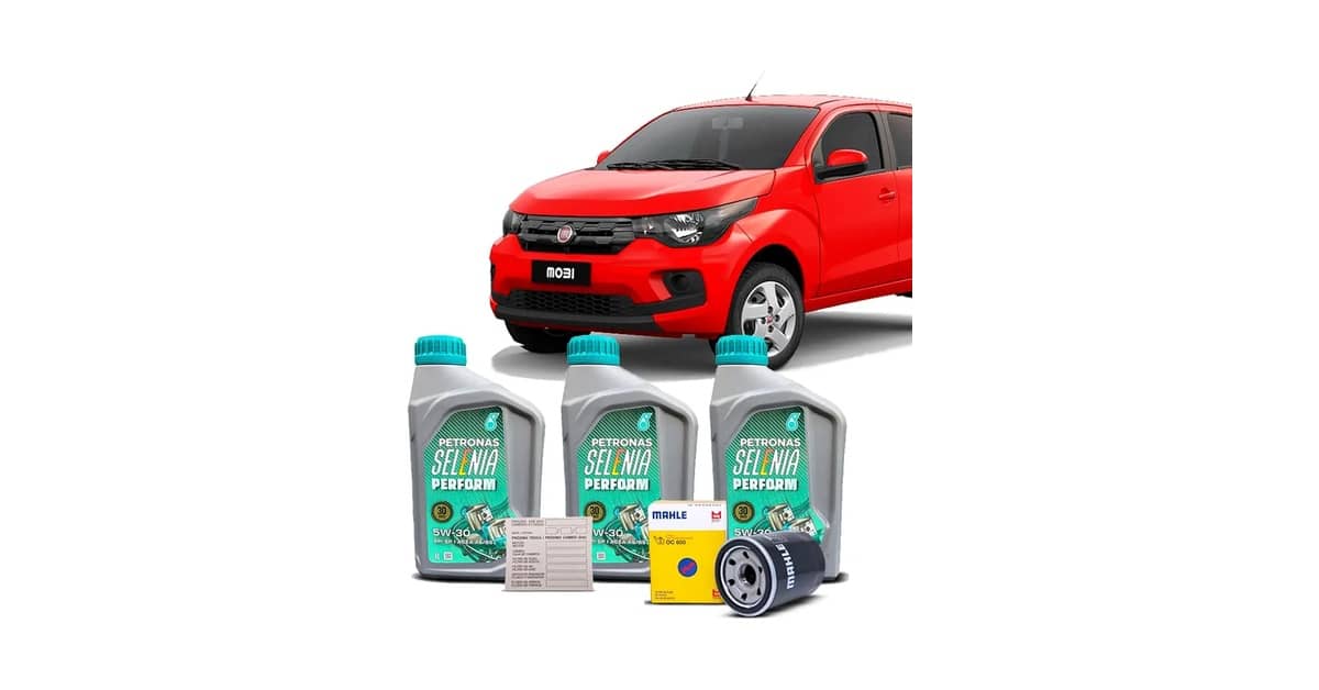 Qual Óleo Usar No Fiat Mobi: Guia Fire E Firefly