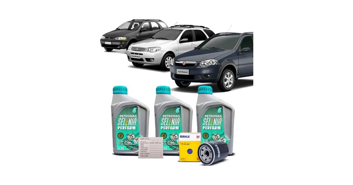 Qual Óleo Usar no Fiat Palio Weekend Adventure Kit