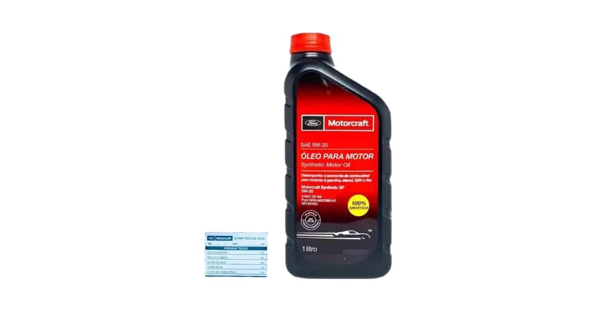 Qual Óleo Usar no Ford EcoSport: Guia de Kits Motorcraft