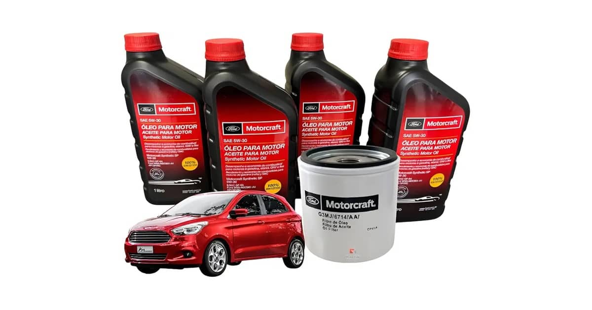 Qual Óleo Usar no Ford Ka? Guia de Kits Motorcraft