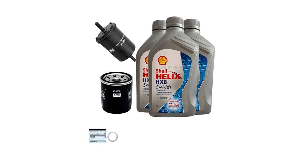 Qual Óleo Usar no Hyundai HB20 1.0: O Melhor Kit Shell 5W30