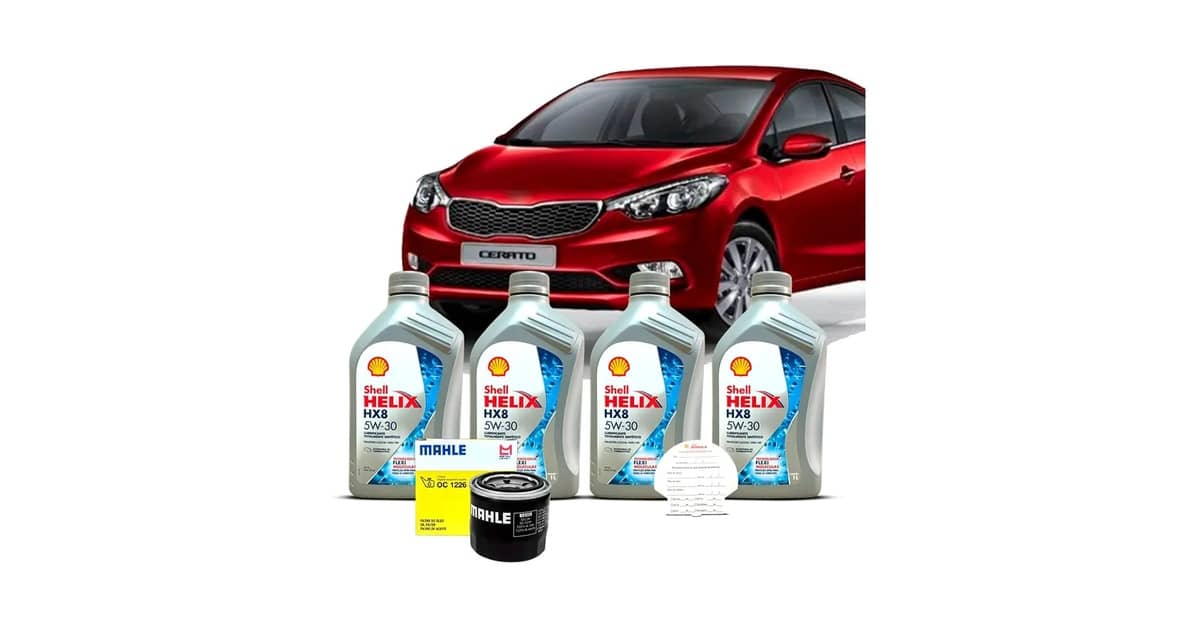 Qual Óleo Usar No Kia Cerato? Melhores Opções 5W30