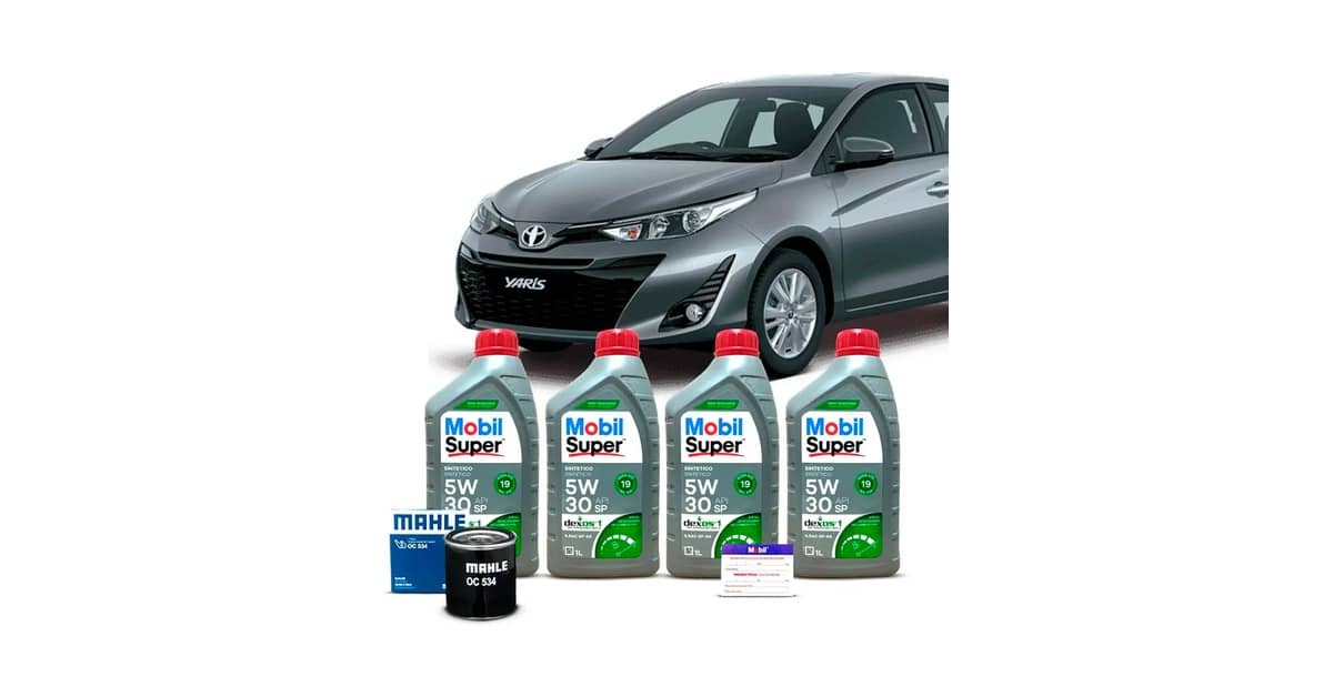 Qual Óleo Usar no Toyota Yaris: Guia do Óleo Genuíno