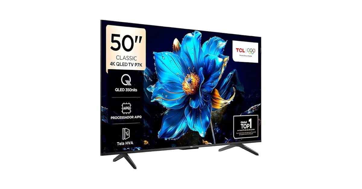 TV 50 Polegadas Melhor Preço: 10 Modelos 4K QLED