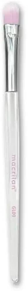 Pincel para Corretivo Profissional Macrilan Let's Glam GL09 - Cerdas Macias para Blending Suave e Acabamento Natural
