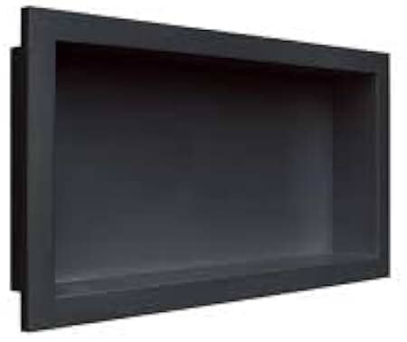 NICHO DE PAREDE P/EMBUTIR BANHEIRO COZINHA 30CM X 60CM - GERPLAST (Preto)