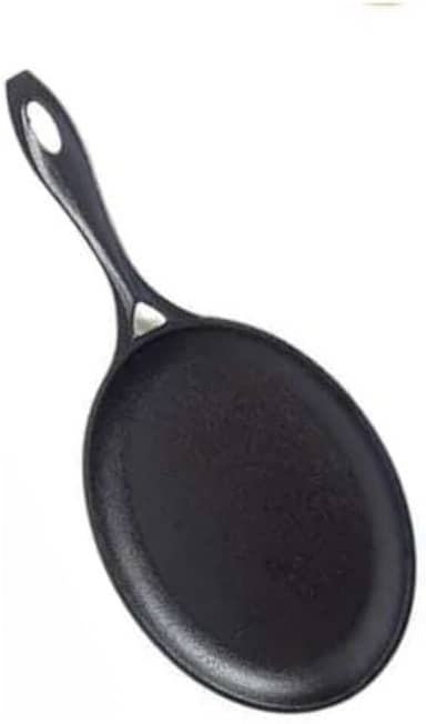 Frigideira Indução Ferro Fundido Vai Ao Forno Oval Santana
