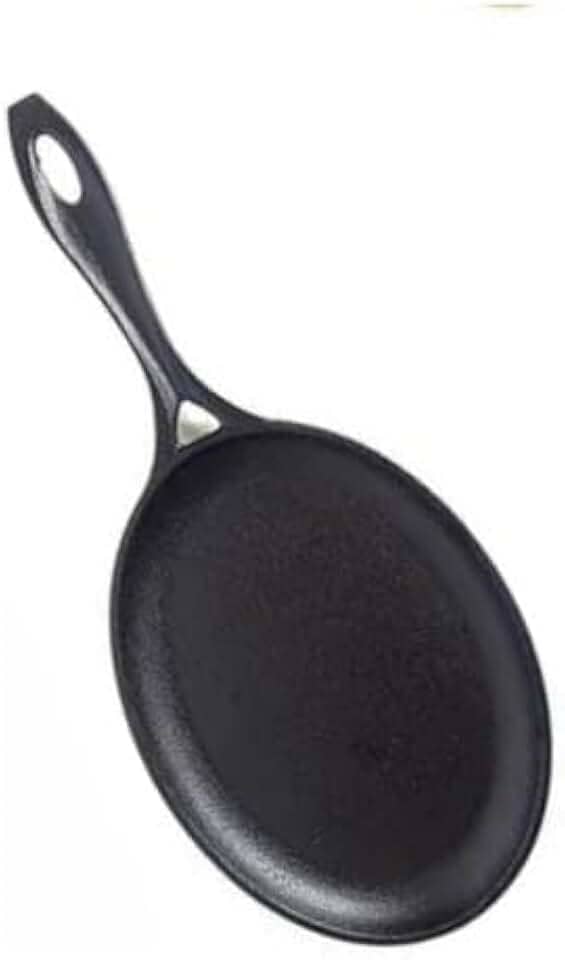 Frigideira Indução Ferro Fundido Vai Ao Forno Oval Santana