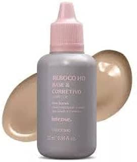 Base Líquida & Corretivo Reboco HD Cor 13 Intense 24g, Boticario, Cobertura Alta, Tom Claro, Fundo de Cor Neutro