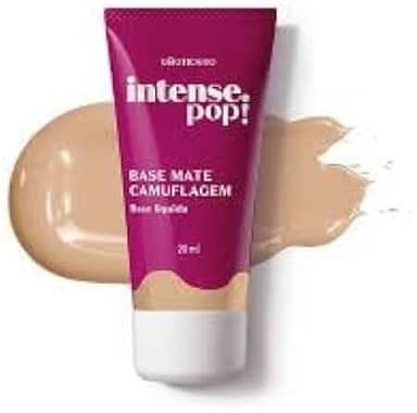 Base Mate Camuflagem Cor 140 Intense Pop! 20ml