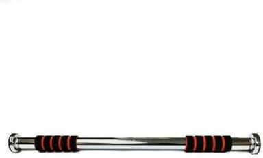 BARRA PORTA FIXA APOIO REGULÁVEL AÇO INOXIDÁVEL 60 A 100CM INOX(83 a 130 CM)