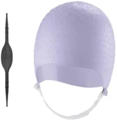 kit Touca para Mechas, luzes e Reflexo em Silicone + Agulha roxo