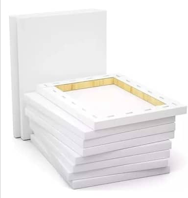 Kit telas para pintura 20 x 30 Tecido em Algodão (4)