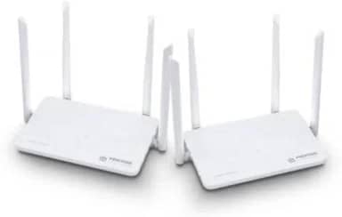 Kit Smart Roteador Mesh Wi-Fi Giga Positivo Casa Inteligente, Cobertura de Até 400 m², Beamforming, Suporta até 128 Dispositivos, Sem Pontos Cegos, Bivolt