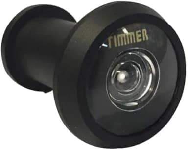 Visor Olho Mágico Timmer Curto Preto Fosco 200º - 77794