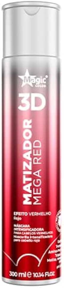 Magic Color Pro Matizador 3D Mega Red 300Ml Magic Color 300 Ml