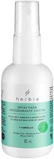 Spray para Desodorante cristal Natural e Vegano 60ml Herbia