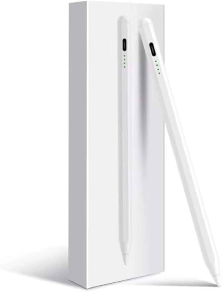 Caneta Touch Premium Universal Tablet Celular Smartphone Ponta fina removível 2 pontas extra Sincronização fácil com Android IOS — Precisão, Estilo e Sofisticação na Ponta dos Seus Dedos