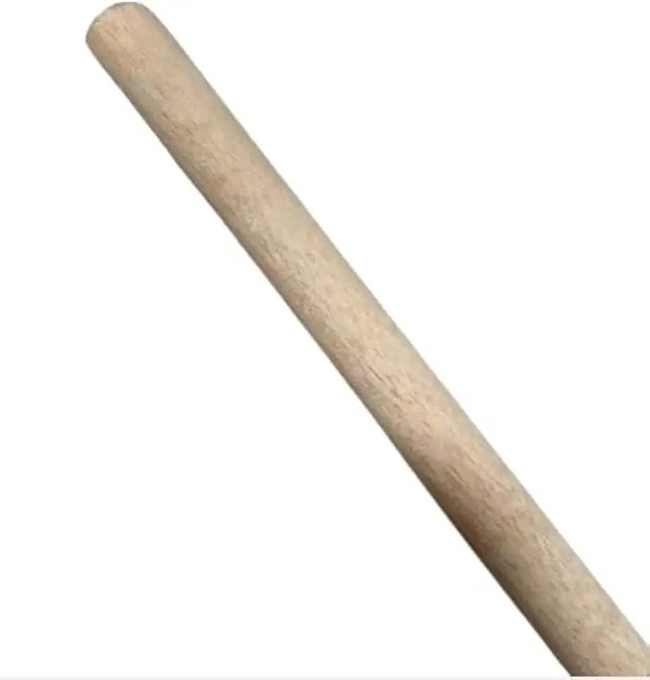 Cabo de Madeira com Rosca, 120 cm, Natural