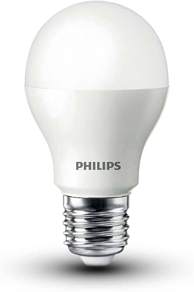 PHILIPS LEDBulb Lâmpada Led Base E27, Branco (Frio 6500K), Bivolt (100-240 V), 7 W