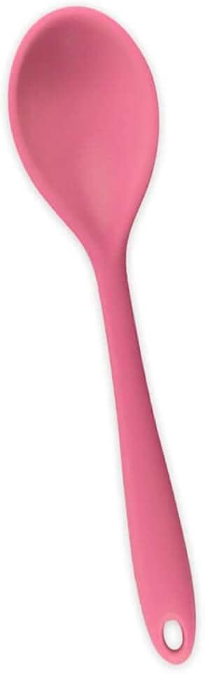 Oikos - Colher de Silicone Rosa