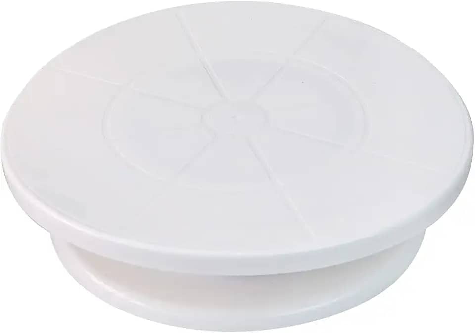 Bailarina Giratória para Bolo com Base em Plástico de 28cm