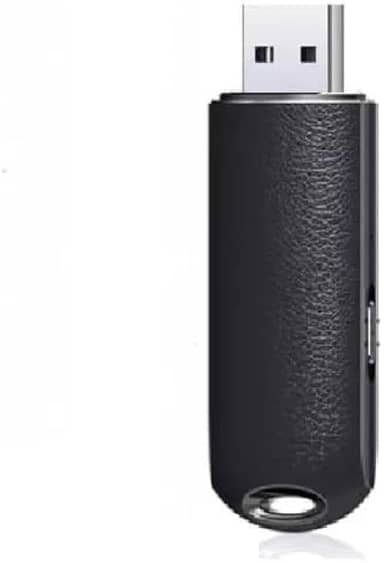 Mini gravador ativado por voz de 8 GB Unidade flash USB 2.0 dade de gravação de 96 horas Criptografia de arquivos Gravação de voz com um toque Stick Gravador de som para reuniões Trabalho Pales