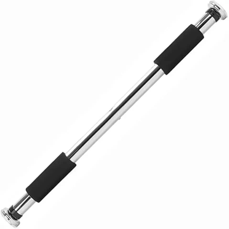 Barra Fixa de Porta Ajustável de 63 até 96 Cm Ideal para Seus Exercícios em Casa