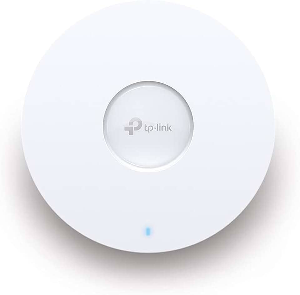Access Point TP-LINK EAP610 Omada Teto Wi-Fi 6 AX1800 Dual Band Gigabit C/Fonte (Ver. 3.0)
