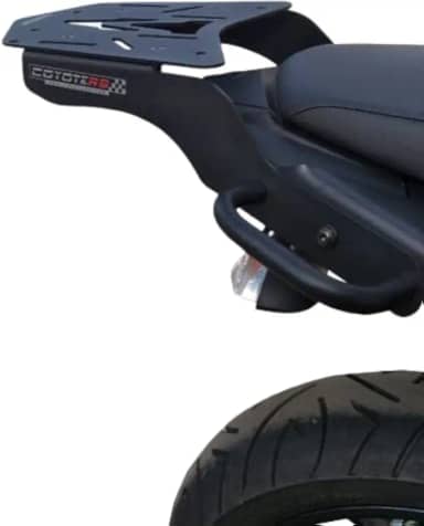 Bagageiro/Suporte Coyote Preto Fazer 250 2018 em Diante