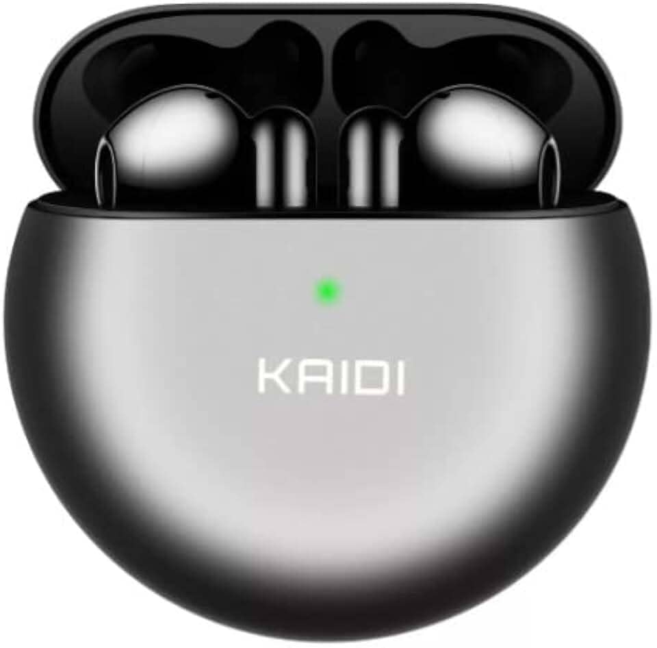 Fone de ouvido bluetooth sem fio Kaidi kd-770 esportes compativel com android iios TWS 5.0 (Preto)