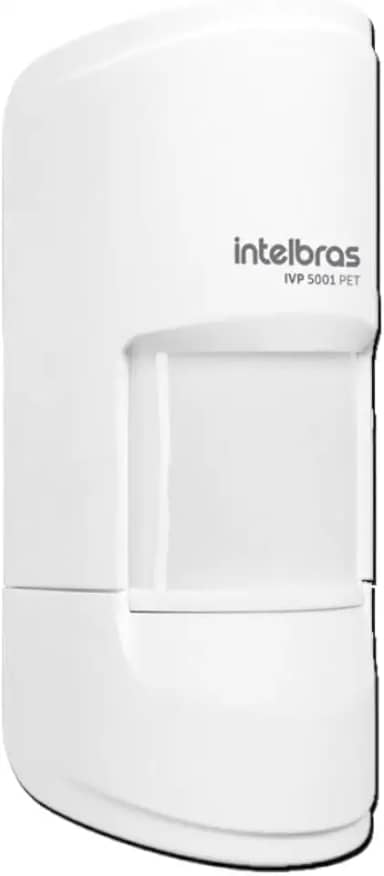 Sensor Infravermelho Intelbras IVP 5001 PET - Passivo - com Pet Immunity até 20Kg