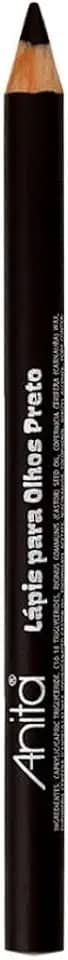 Lápis de Olho Preto Anita - Alta Pigmentação, Longa Duração e Maciez - Maquiagem Olhos e Delineador - Excelente Custo-Benefício