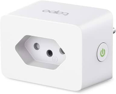 Tomada inteligente Wi-Fi TP-Link Tapo P110, Smart Plug, Bivolt, 10A/2400W - Compatível com Alexa