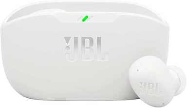 JBL, Fone de Ouvido Sem Fio, JBL, Bluetooth, Wave Buds 2, Intra Auricular, Sem Fio, Resistente À Água e Poeira - Branco