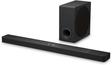 Soundbar LG Dolby Atmos, 570W RMS, 5.1.3 Canais, DTS:X, AI Room Calibration Pro, AI Sound Pro, Sem fios, WOW Orchestra, Conexões Múltiplas - S90TY