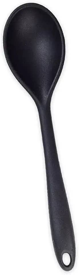 Oikos - Colher de Silicone Preta