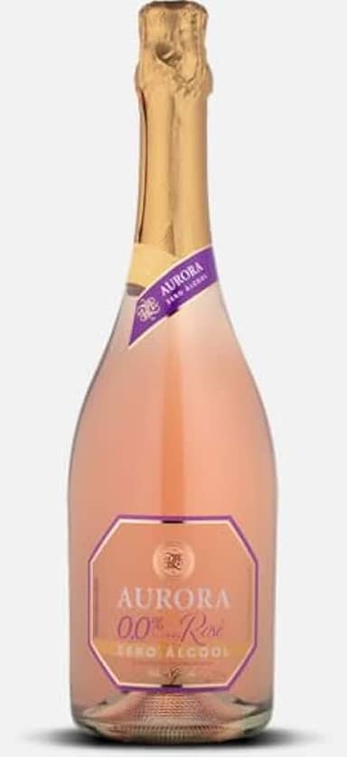 Espumante Rosé Aurora Zero Álcool, Bebida Sem Álcool, 750ml