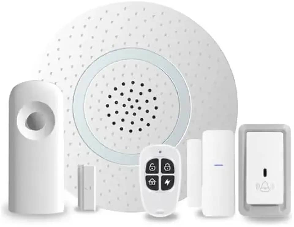 Kit Alarme Residencial Inteligente Sistema Smart Wifi Alexa