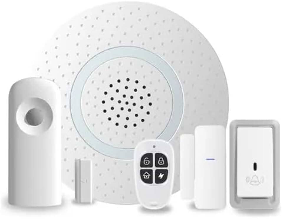 Kit Alarme Residencial Inteligente Sistema Smart Wifi Alexa