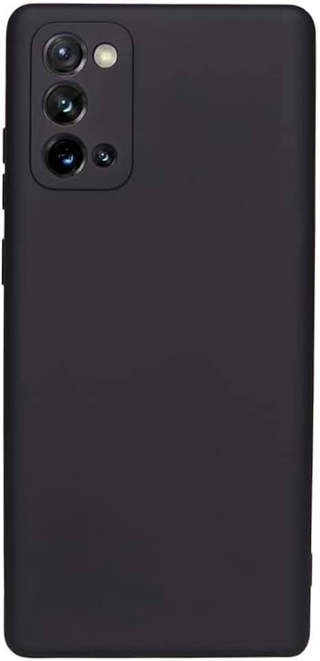 Capa Capinha Flashcase Aveludada Para Samsung (Preto, Note 20)