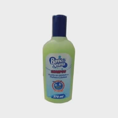Shampoo Banho e Spuma Mata Piolho e Lêndeas 270ml
