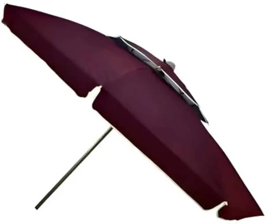 Guarda Sol Articulado Gigante 2,40m Uv Praia Piscina Respirável Verão Alumínio Verde Pratico