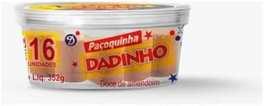 DADINHO PAÇOCA POTE ROLHA 22G 16UN